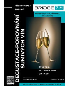 #BRIDGE Wine Degustace šumivých vín 